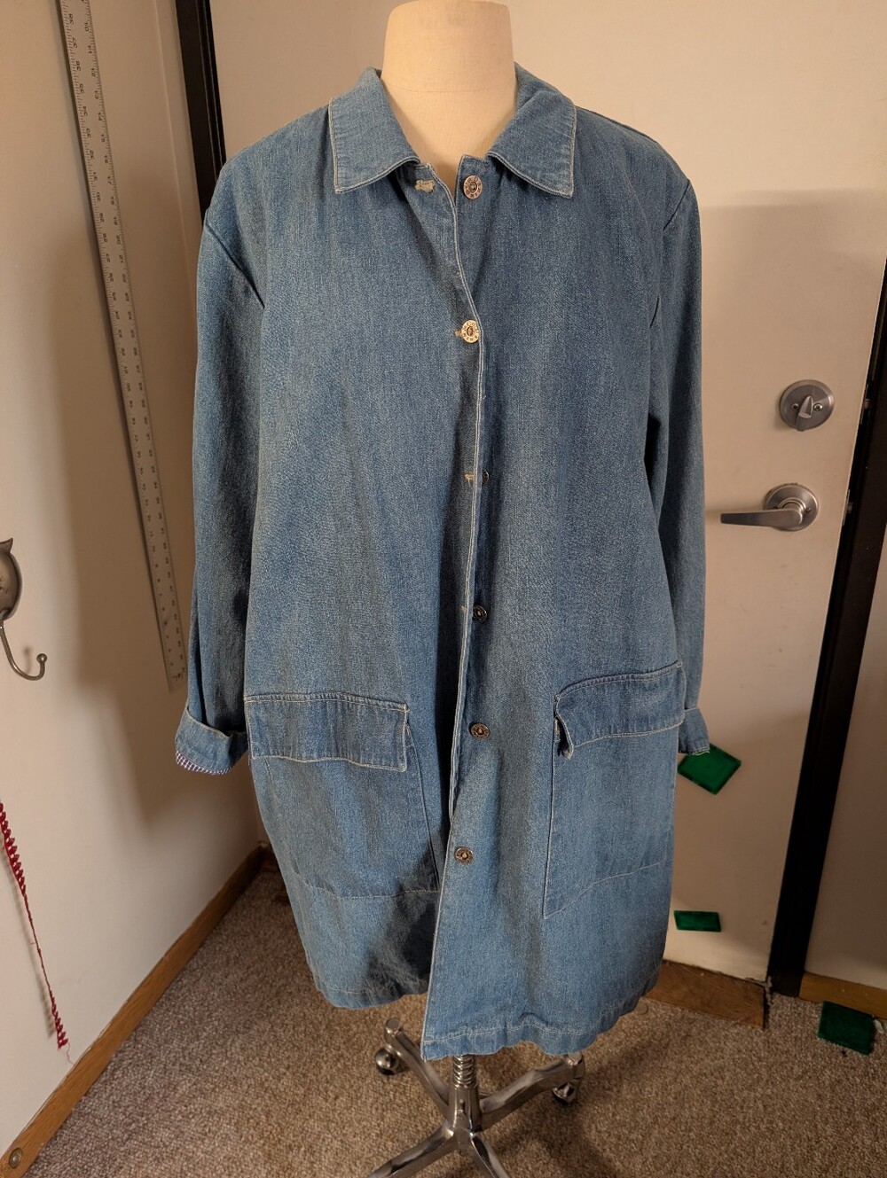 Denim Duster Jacket